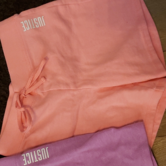 2 "Justice" Size 8 Girls Shorts - Picture 2 of 5